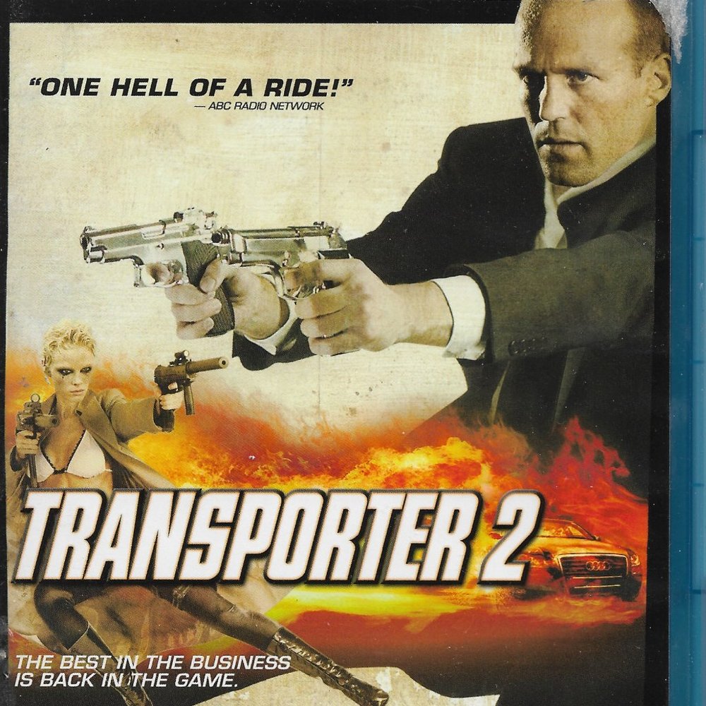 Transporter 2 (Blu-ray Disc, 2009) Jason Statham Full of Adrenaline! MINT